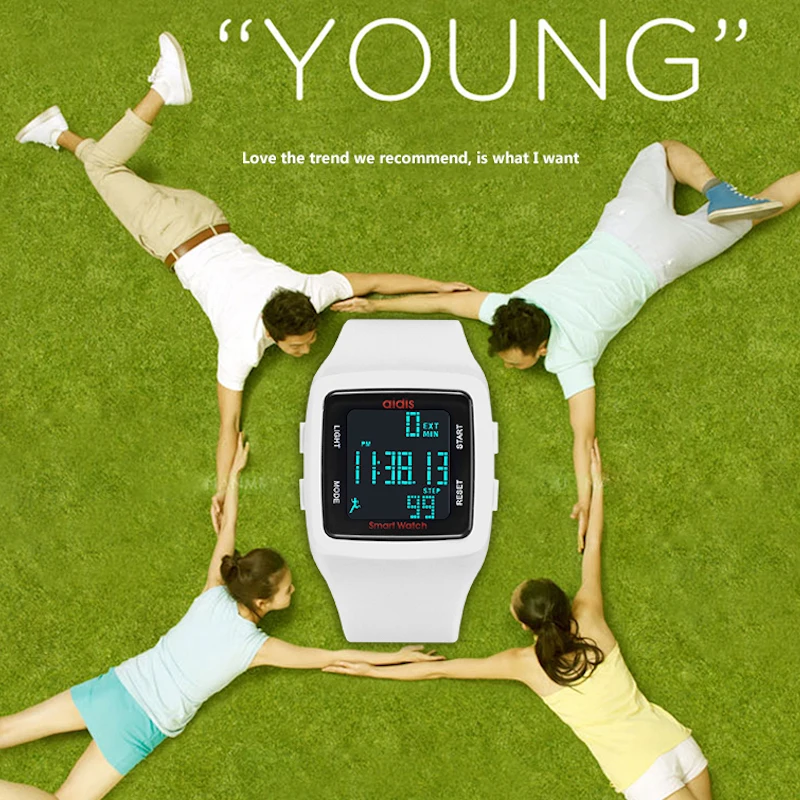 Многофункциональные 3D смарт часы цветные студенческие Детские спортивные