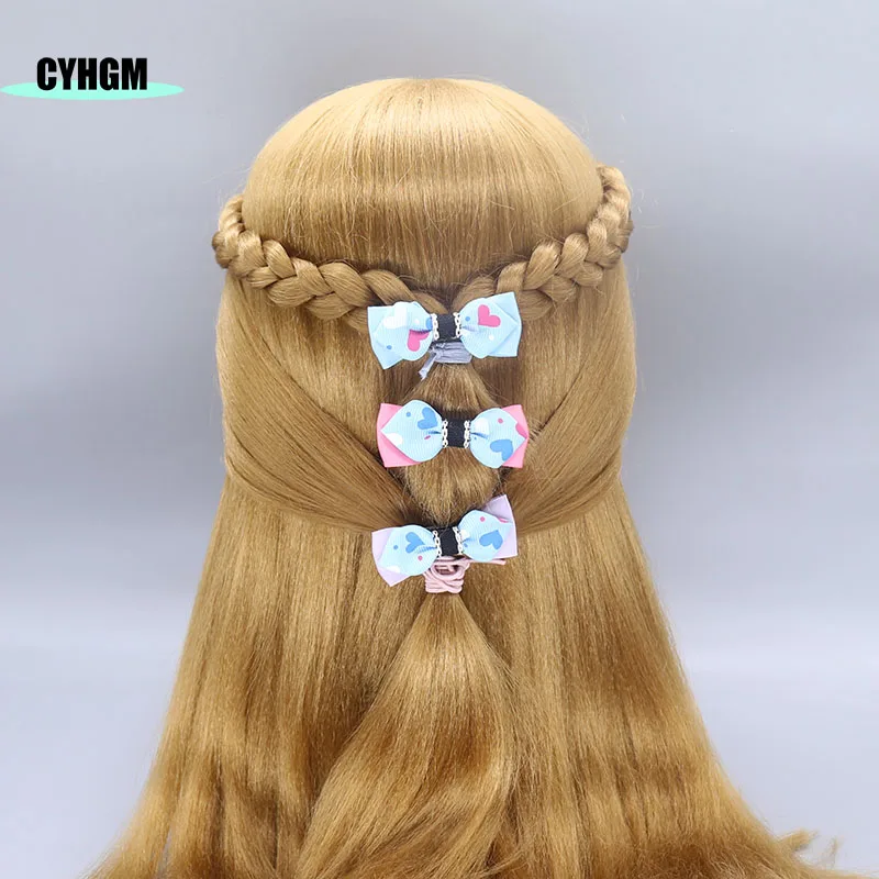 Заколки для волос женские шелковые с лентами D08-3 | Аксессуары одежды