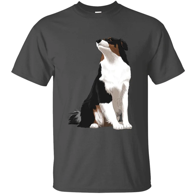 Юморная Австралийская овчарка Футболка мужская 2019 Натуральная футболка с юмором