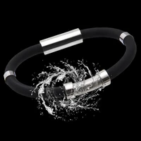 winter adjustable anti static bracelet eliminate body static magnetic sports wristband silicone bracelet unisex jewelry