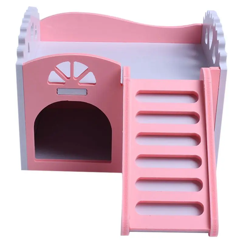 Топ маленькое животное домашнее хомяк крыса Ежик белка лестница дом кровать