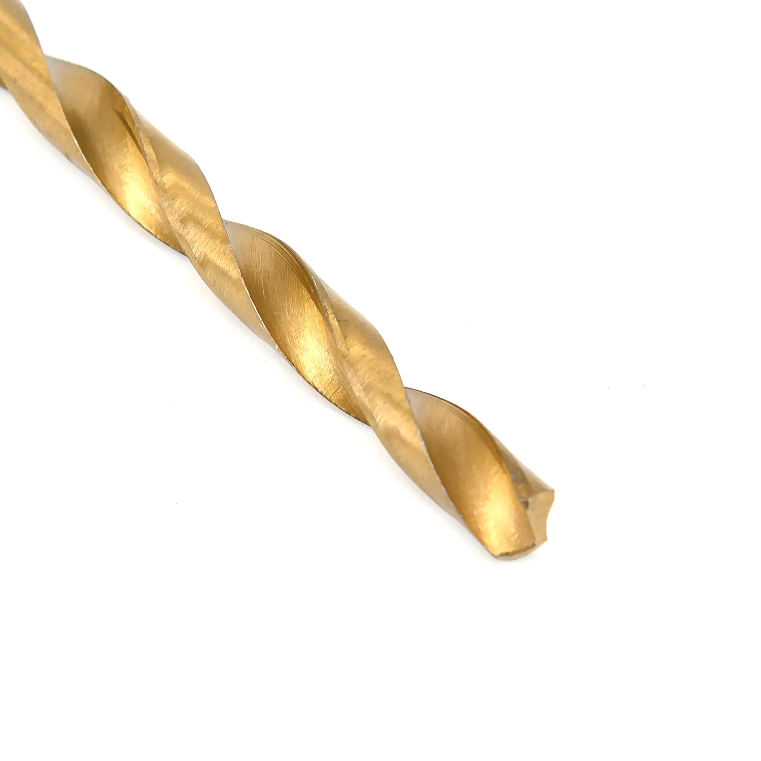 

New 13X Drill Bit Titanium Coated HSS High Speed Steel Hex Shank Quick Change ~