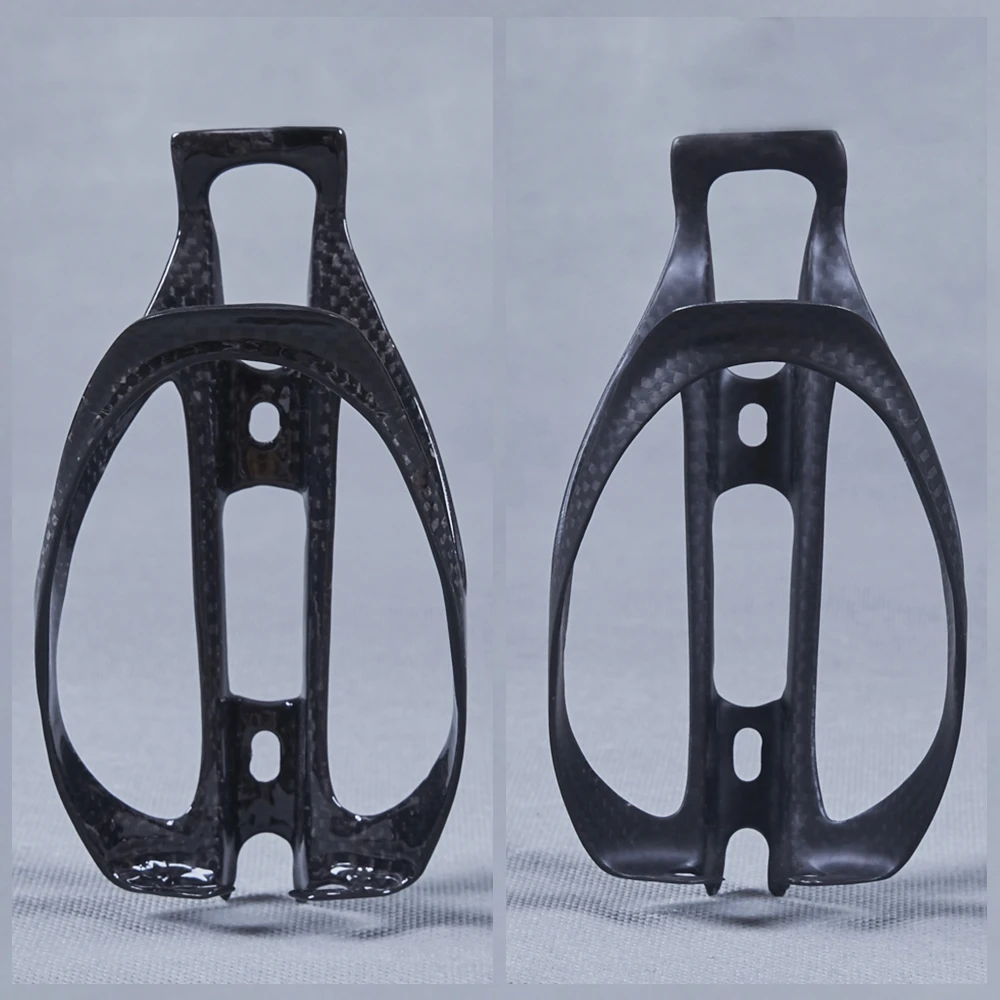 Без логотипа полностью 3K держатель для бутылки из углеволокна воды велосипеда