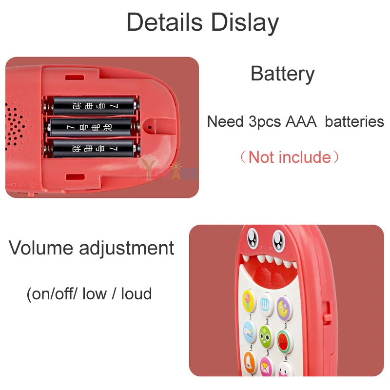 Детский телефон игрушка Дети умный экран мобильный головоломка раннее