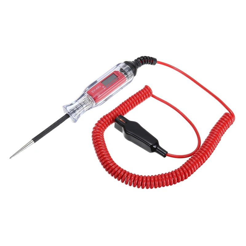 Цифровой ЖК тестер для автомобильного прицепа снегохода 3 48 В|Электрические