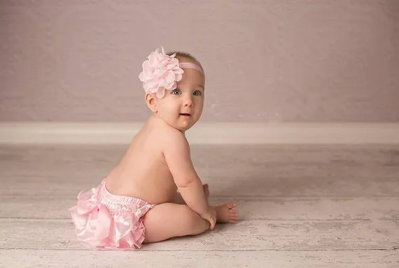Детская атласная подгузник с оборками розовая|satin ruffle bloomers|ruffle bloomersbaby bloomers |
