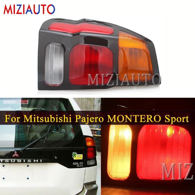 

Задний фонарь для Mitsubishi Pajero MONTERO Sport 1999-2008, сигнасветильник лампа, стоп-сигнал, сигнал поворота, задний фонарь, автомобильные аксессуары