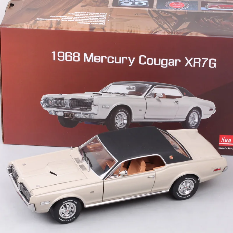 Детская 1/18 1968 солнце звезда классика старый класса люкс ртути Пума XR7 G литья под