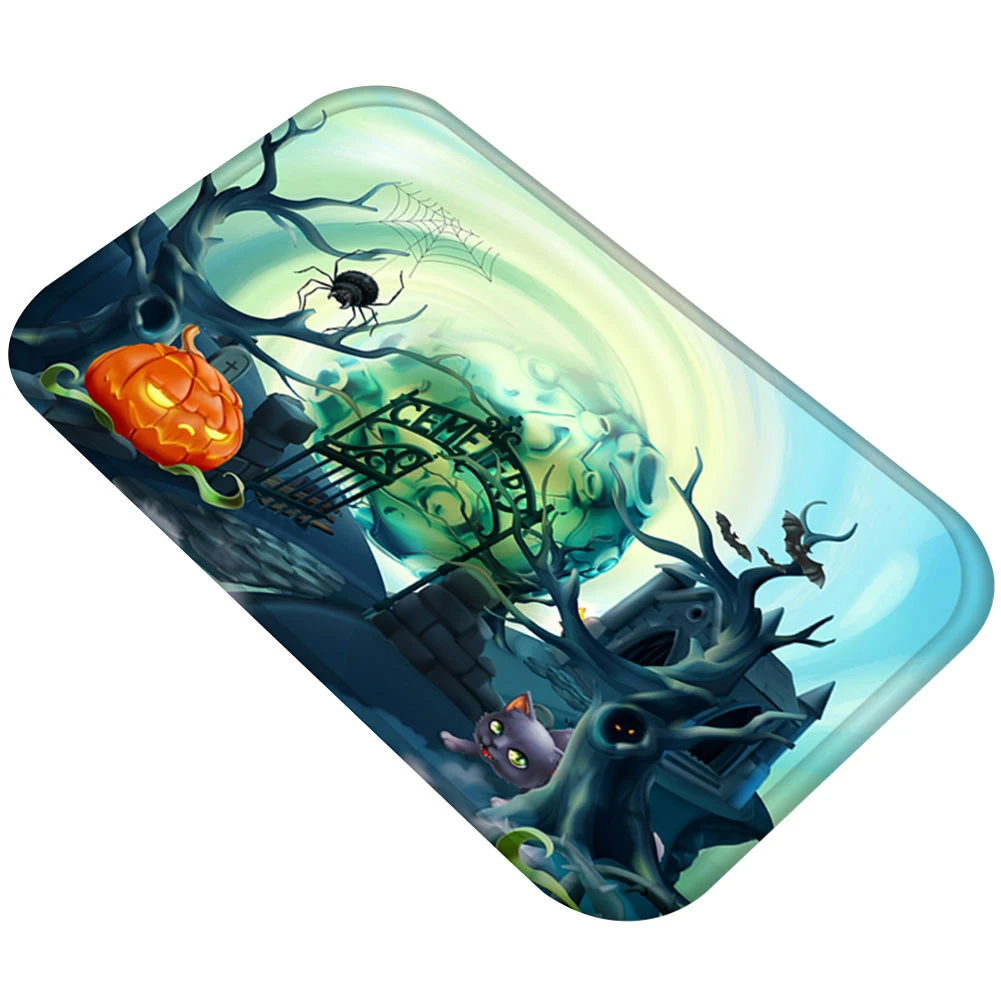 Новые коврики для кухни в стиле Хэллоуина ужасов тыквы замка гробницы прихожей