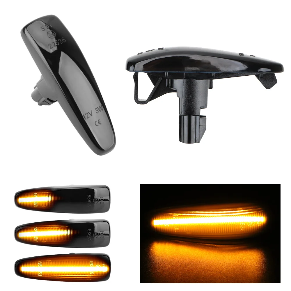 

Auto Side Marker Light Turn Signal Lamp Car LED Flashing Lights For Mistubishi Outlander Sport Mirage Sport Lance Evolution X