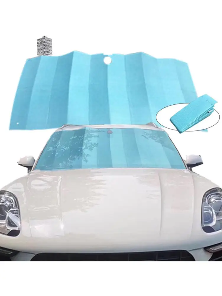 

OPP Auto Front Windshield Sunshade Folding Lightweight Blocks UV Rays Sun Visor Control Car Interior Temperature Universal