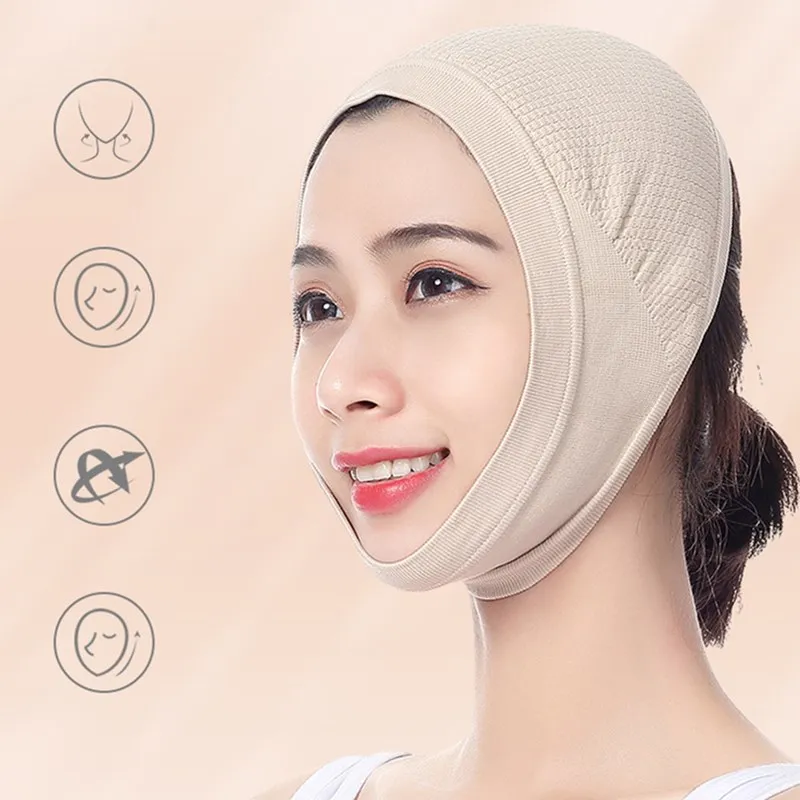 

Бандаж для похудения лица, эффективное покрытие щек, дизайн ушей, двойной подбородок, тонкая маска для лица для женщин, Новое поступление 2021