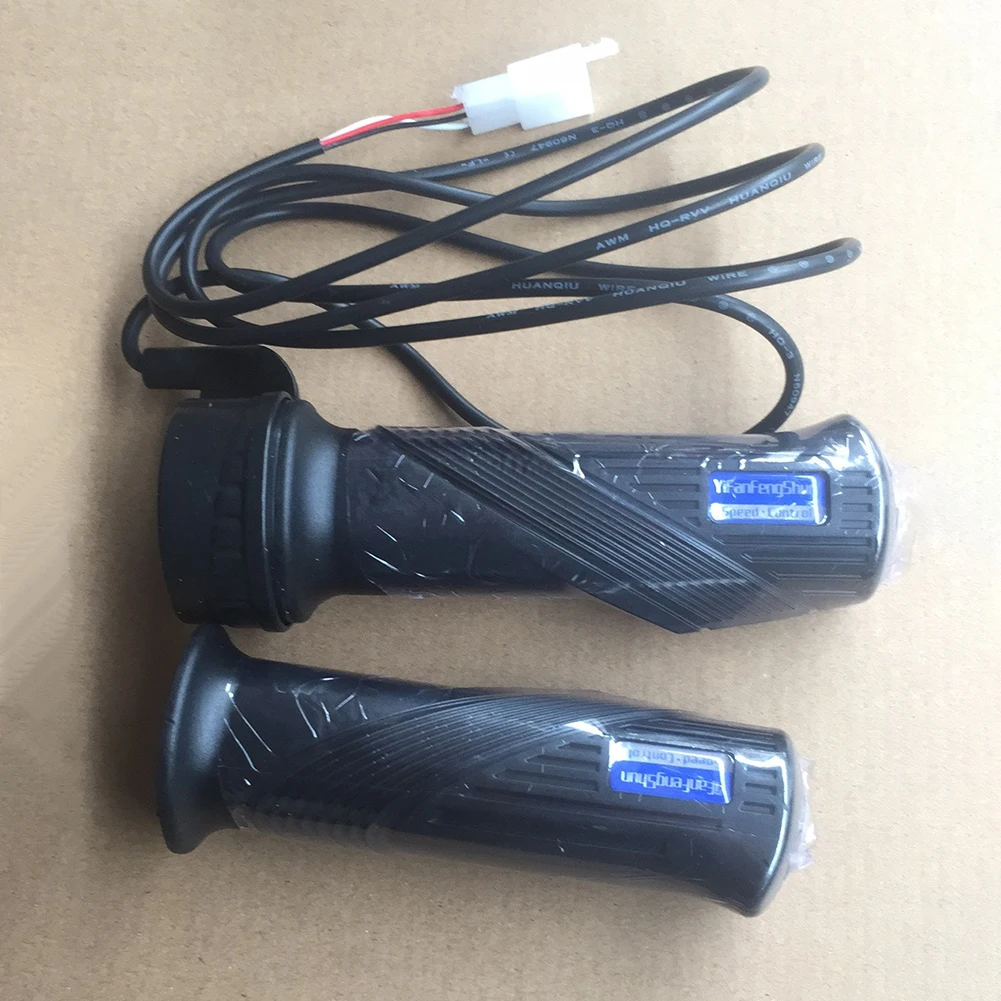 1 пара электронного велосипеда руль дроссельная заслонка Скорость переключатель