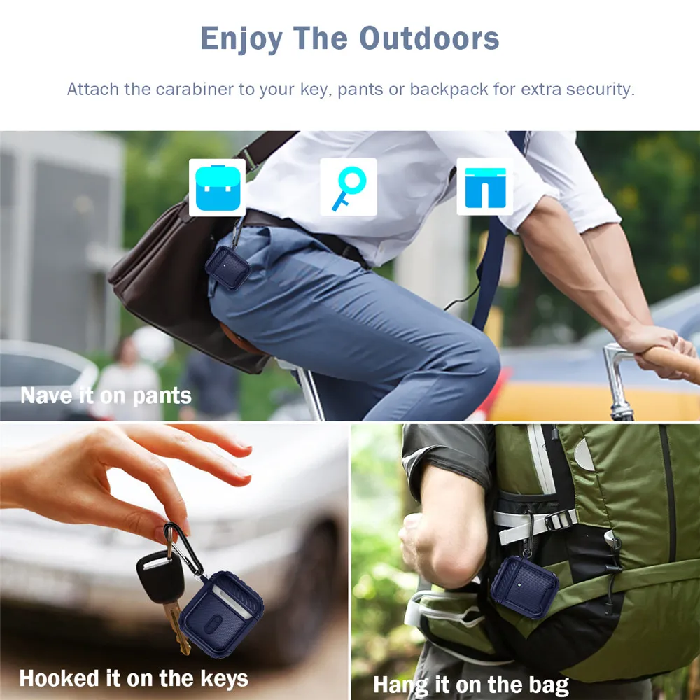 

Armor PU Leather Cover Skin for AirPods Case Protective for AirPods Earphone Box Case Earphone Accessories