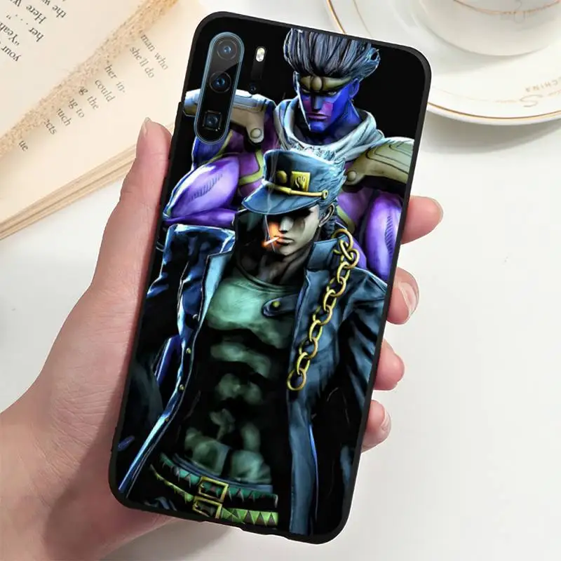 

Jotaro Kujo Jojo's Bizarre Adventure Phone Case For Huawei P20 P30 P40 lite Pro P Smart 2019 Mate 10 20 Lite Pro Nova 5t