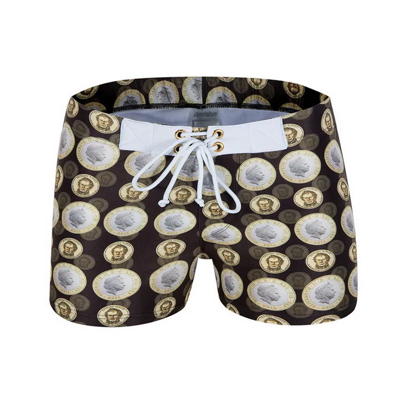 Летние плавательные мужские трусы для плавания Шорты Бермуды пляжные шорты с