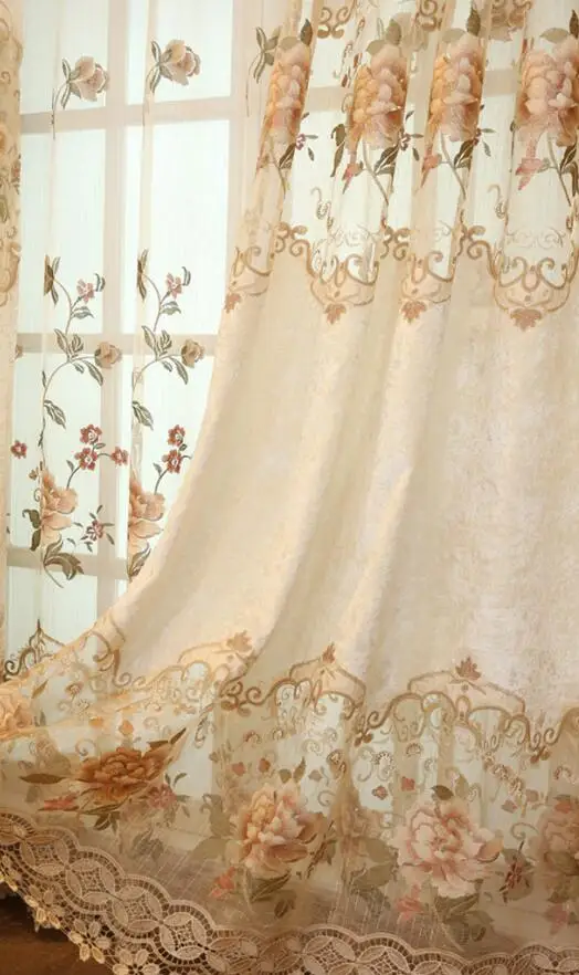 1pc curtain Простые современные шторы с вышивкой для гостиной, бархатная ткань, балдахин, оконные шторы, Затемненные роскошные шторы, украшения - Цвет: 1pc curtain