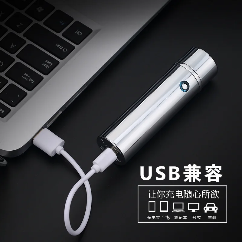 6 дуги электрическая зажигалка с подключением к USB отпечатков пальцев Мощность