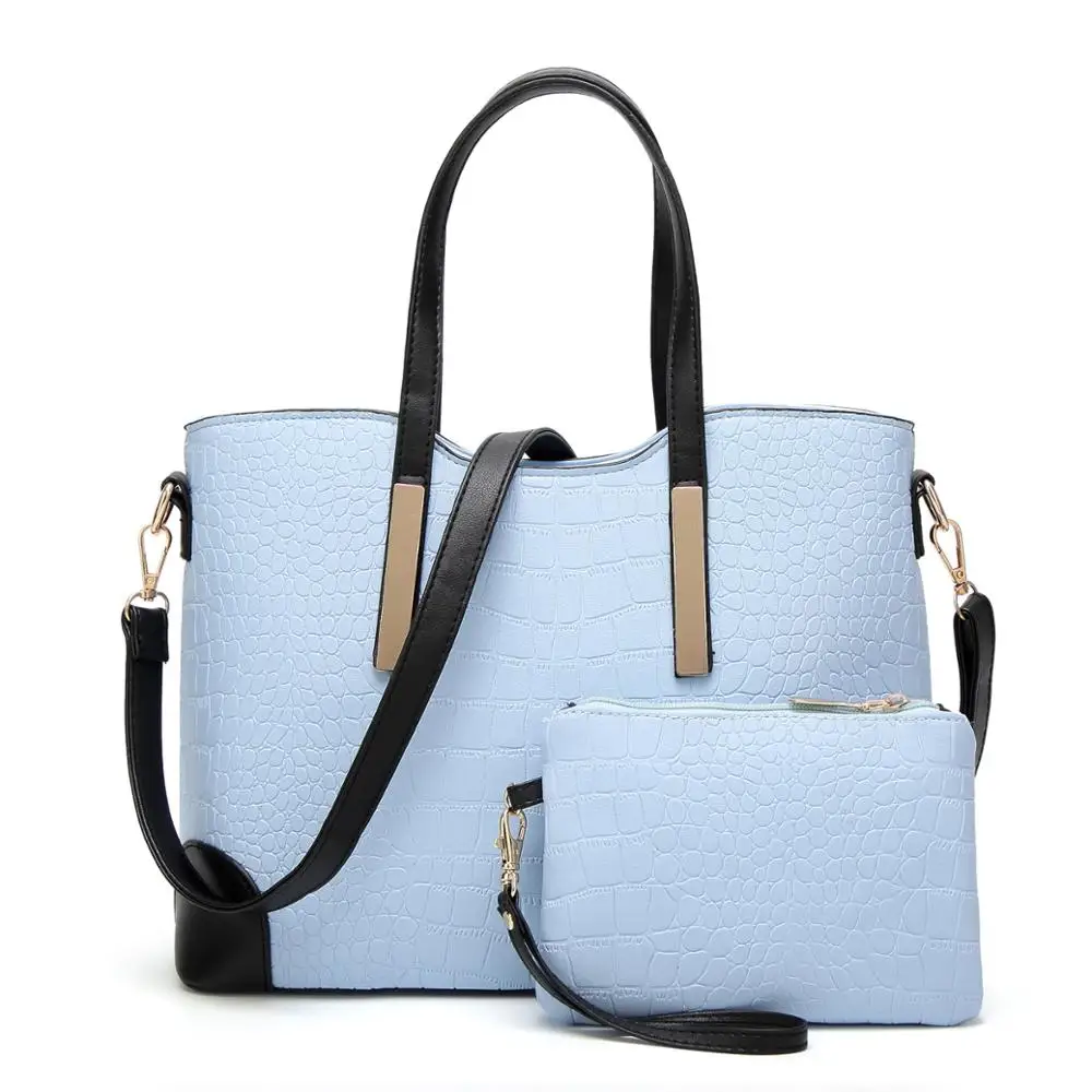 Женские сумки 2 комплекта из искусственной кожи модные дизайнерские на плечо