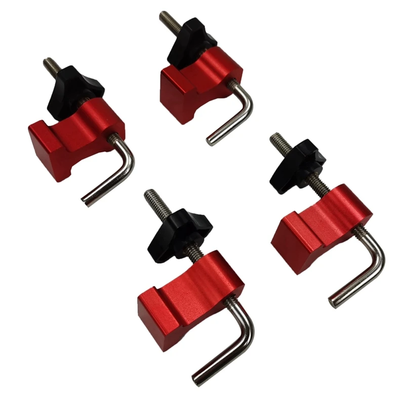 

4Pcs L-Shaped Auxiliary Fixture Splicing Plate Positioning Plate Fixing Clip Carpenter's Ruler Fixture Woodworking Tools