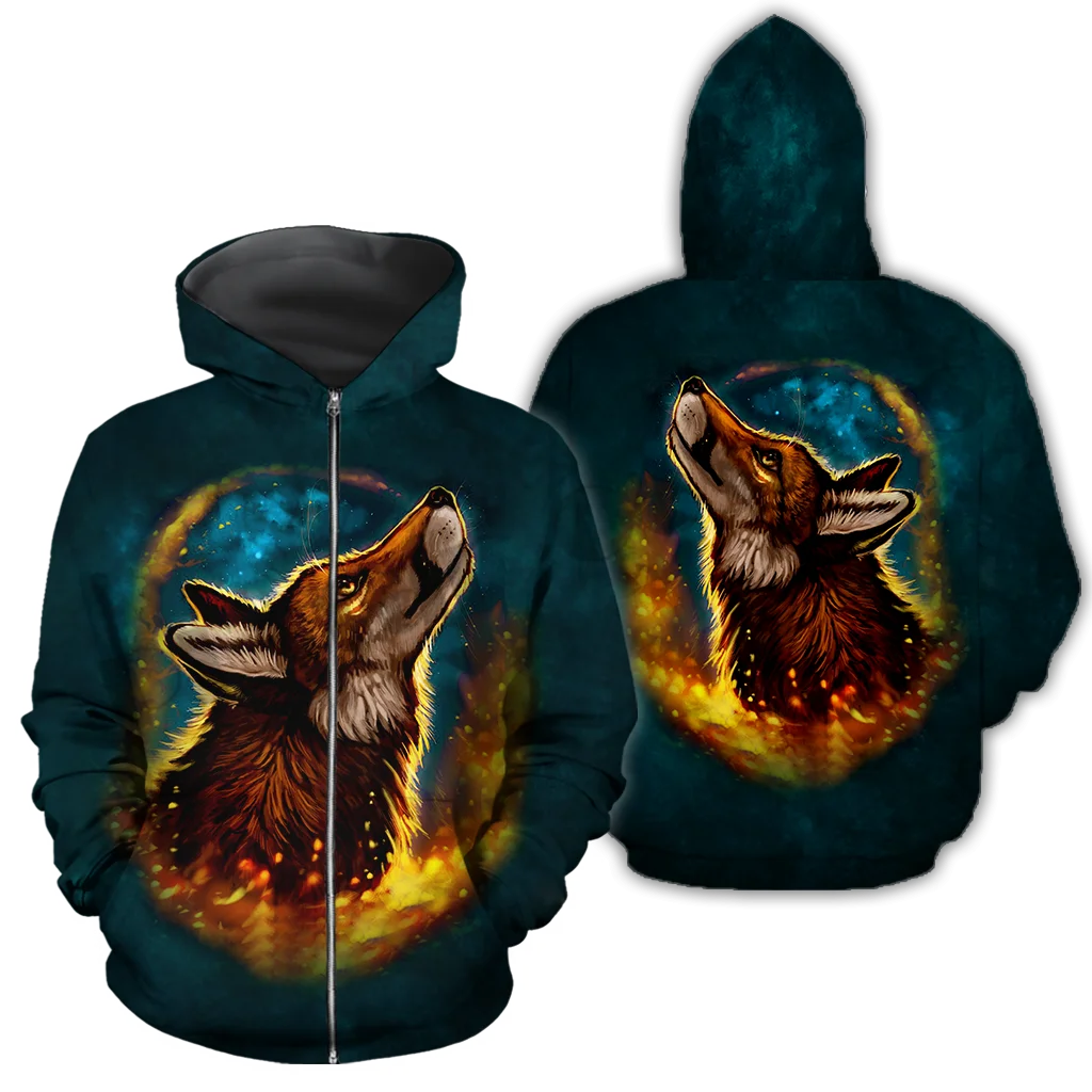 

PLstar Cosmos 3Dprint Newest Animal Wolf Art Harajuku Awsome