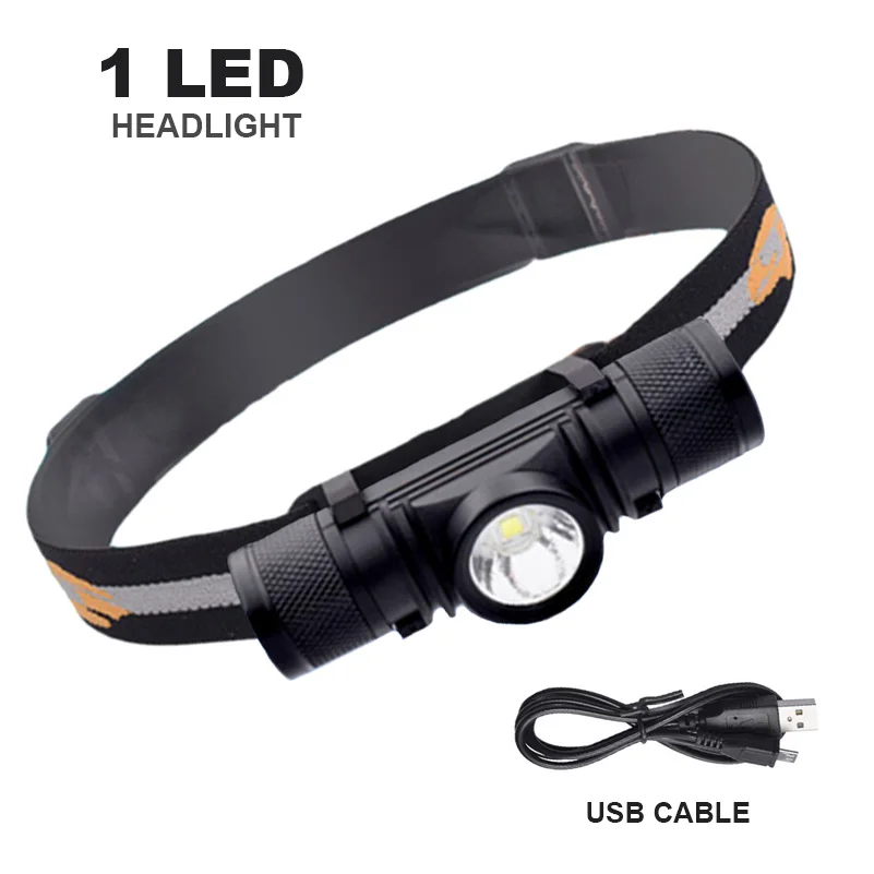 Головсветильник фонарь XML L2 светодиодный перезаряжаемый через USB 18650|head torch light|led