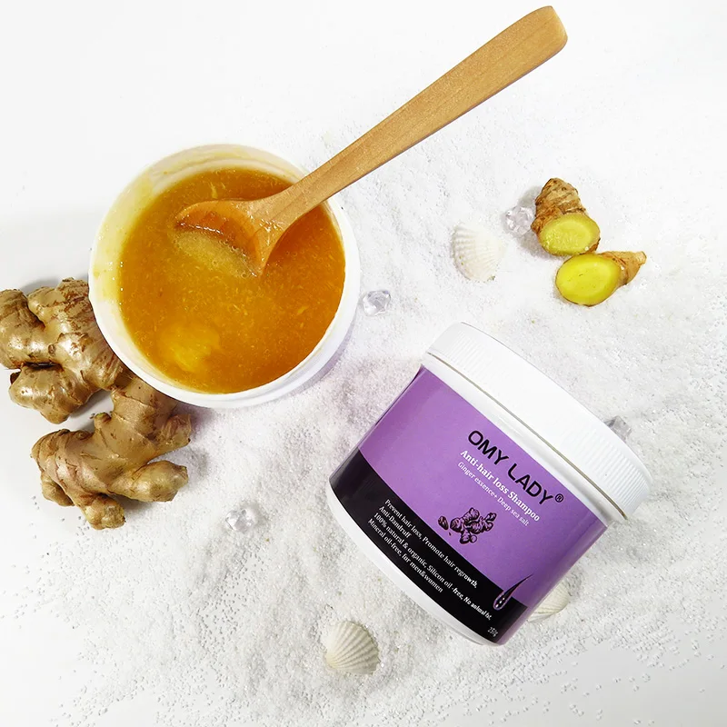

OMY LADY Ginger Anti-Hair Loss Shampoo Promotes Hair Regeneration Anti-Dandruff Enhance Root Hair Thick Essence Herbal Hair Care