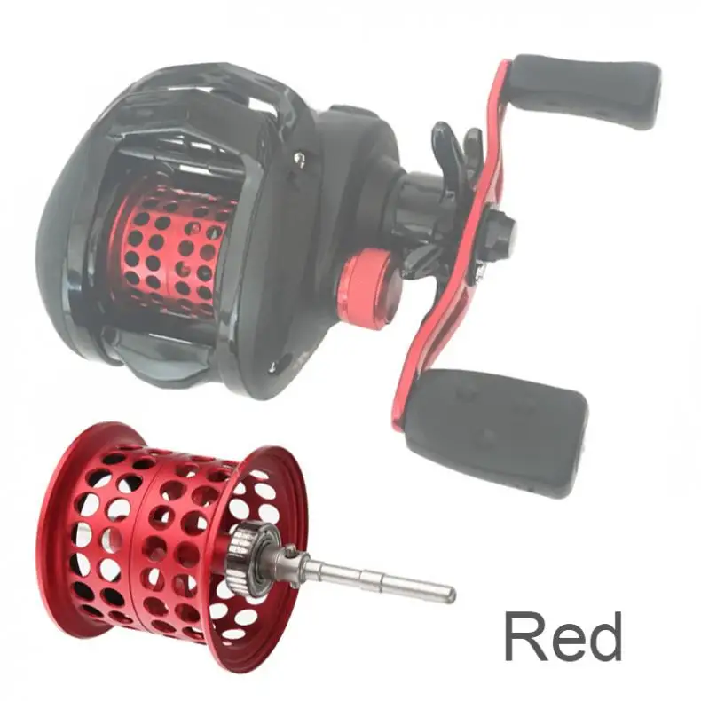 DIY Shallow Spool Aviation Aluminum Lightweight Casting Reel 8.7g Fit for Abu BMAX3 / SMAX3 /PMAX3 /ORRA2 /DECIDER7 | Спорт и