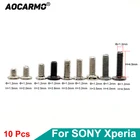 Aocarmo 10 шт.лот болт внутри материнской платы средняя рамка винт для Sony Xperia 1  5 X1 X5 J9110 J8210 J9210