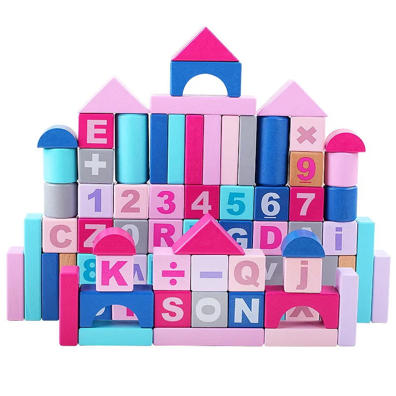 

Алфавит Монтессори для детей, цифровые Обучающие ресурсы, деревянный кубик ABC, развивающие игрушки, подарки для детей