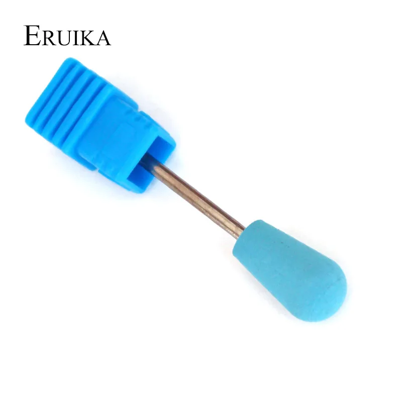 NO7 ERUIKA 10*18 мм Силиконовое сверло для ногтей гибкое Poilsher роторное сверло для маникюра и педикюра аксессуары инструменты для полировки ног - Цвет: NO7