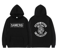 sons of anarchy samcro double sided print streetwear men womnen harajuku brand design hoodie mens oversized hoodies sweatshirt