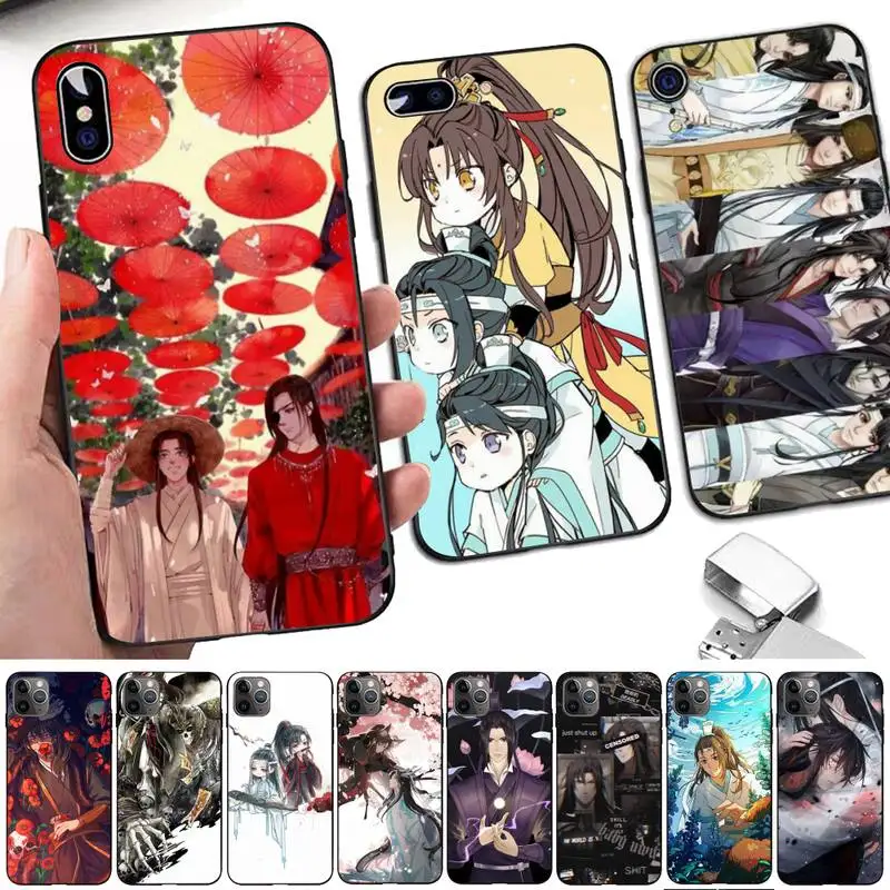 

Protective Grandmaster Mo Dao Zu Shi MDZS Anime Phone Case for iphone 13 8 7 6 6S Plus X 5S SE 2020 XR 11 12 pro XS MAX