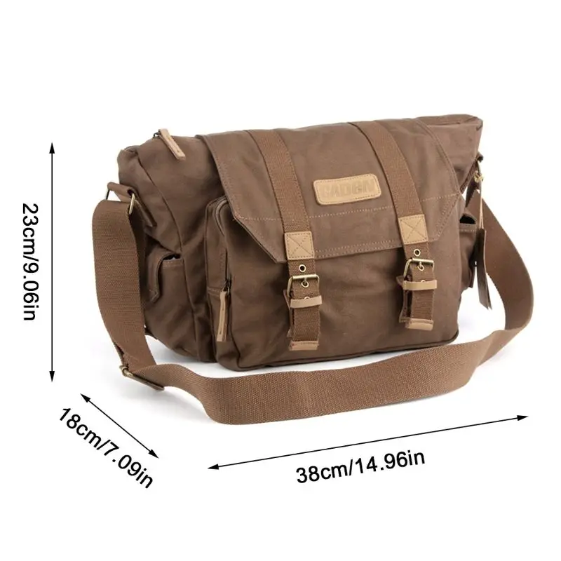 Водонепроницаемая Холщовая Сумка на плечо для камеры мягкая сумка фото и