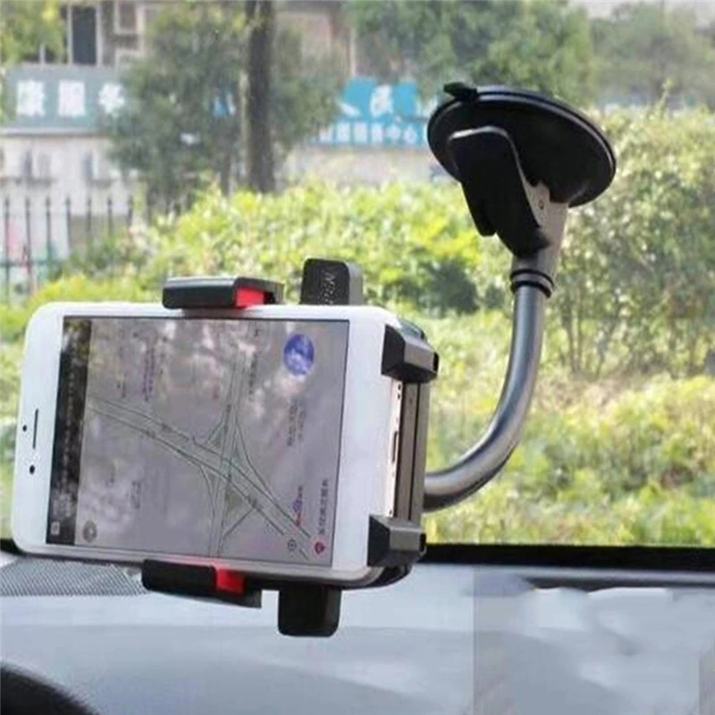 

New Car Phone Holder Bracket Mount Cup Holder Universal Car Mount Mobile Suction Cell Phone Holder Car-Accessories