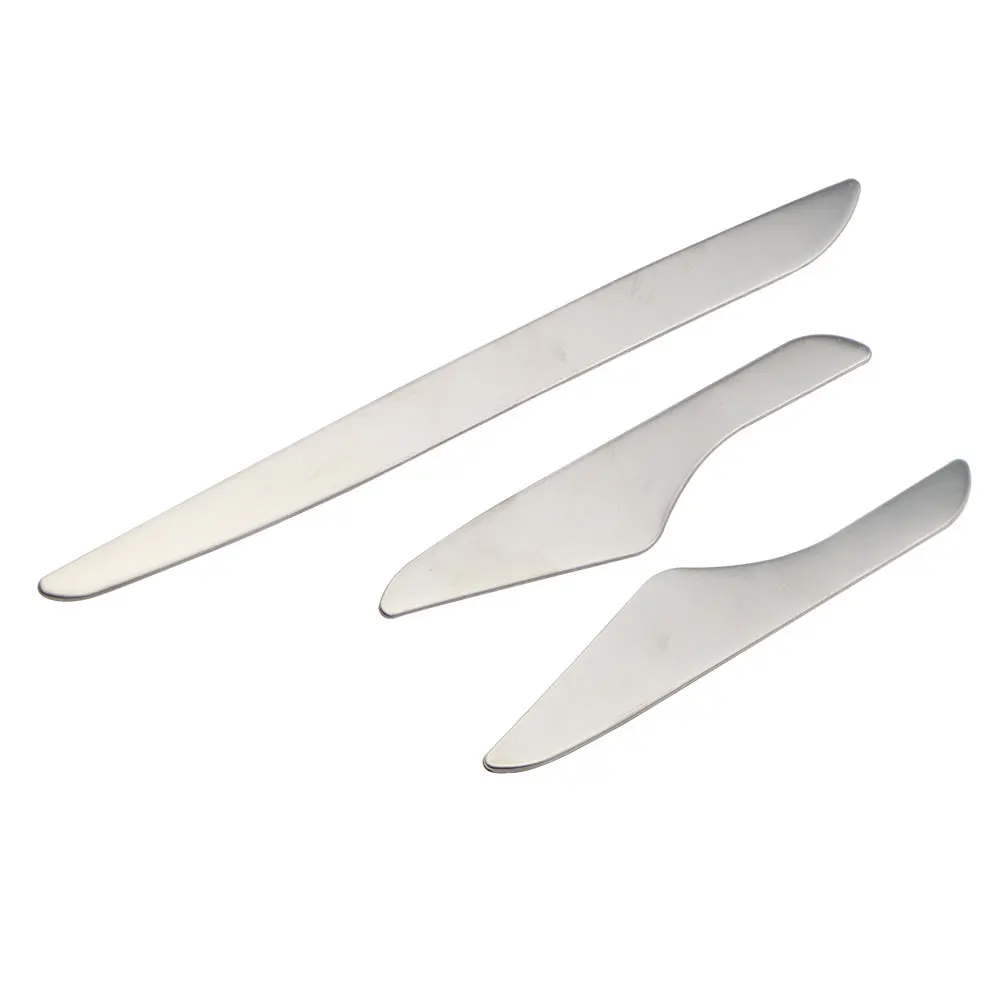 3 шт./компл. стикер из нержавеющей стали с регулировкой автомобильного сиденья