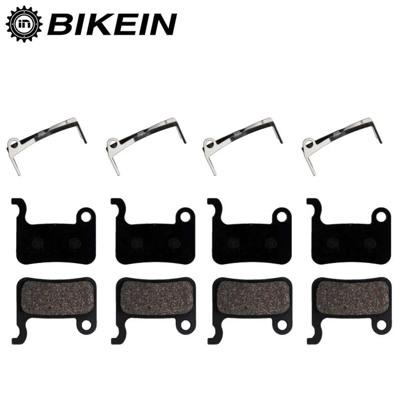 BIKEIN 4 пары MTB велосипед смолы дисковые Тормозные колодки для Shimano Deore M596 M595 M535 SLX M665