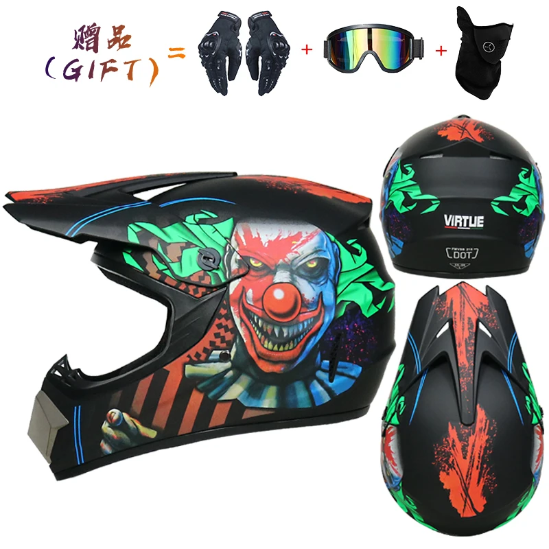 Высокое качество moto rcycle шлем capacete cross casque enfant Полный лицевой Горные DOT