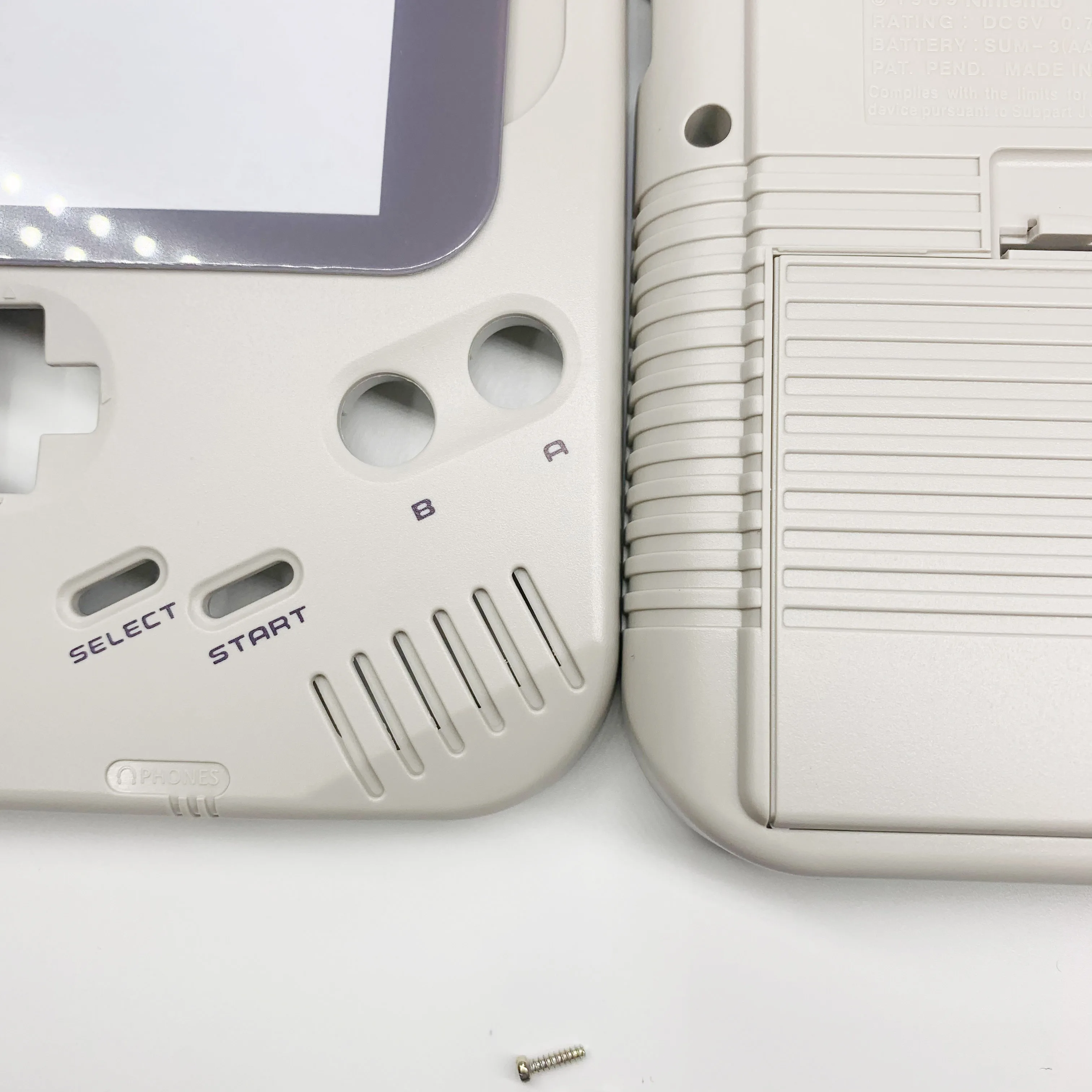 Чехол для игровой консоли Ganer Gameboy чехол-накладка на ГБ кнопки динамик резиновые