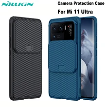 For Xiaomi Mi 11 Ultra Case NILLKIN Camshield Slide Cover Camera Lens Protection Case For Xiaomi mi11 Ultra