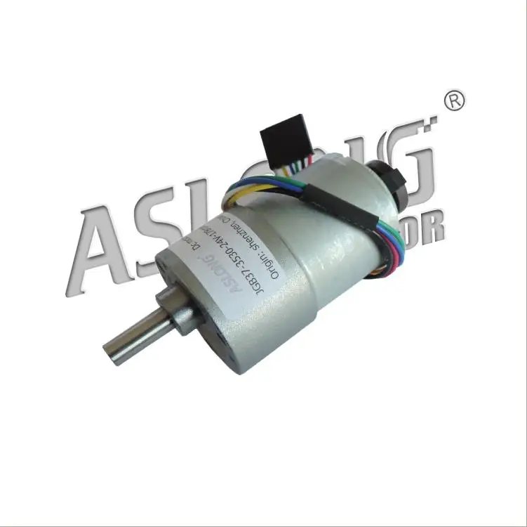 

ASLONG JGB37-3530 B encoder motor slowdown in motor speed motor