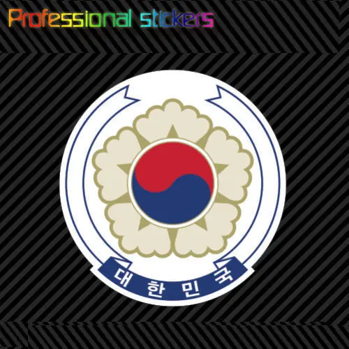 Наклейка с эмблемой Южной Кореи самоклеящаяся виниловая наклейка флагом для