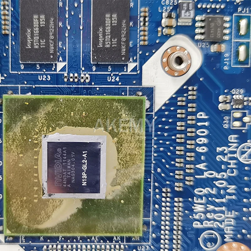 P5WE0 LA 6901P материнская плата для For Acer 5750 5750G 5755 5755G ноутбука HM65 GT630M/GT540M оригинальная