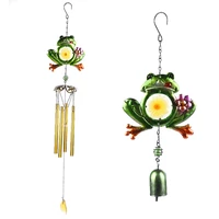 handmade frog wind chime wall window door wind bell hanging ornaments vintage campanula home decoration crafts dreamcatcher