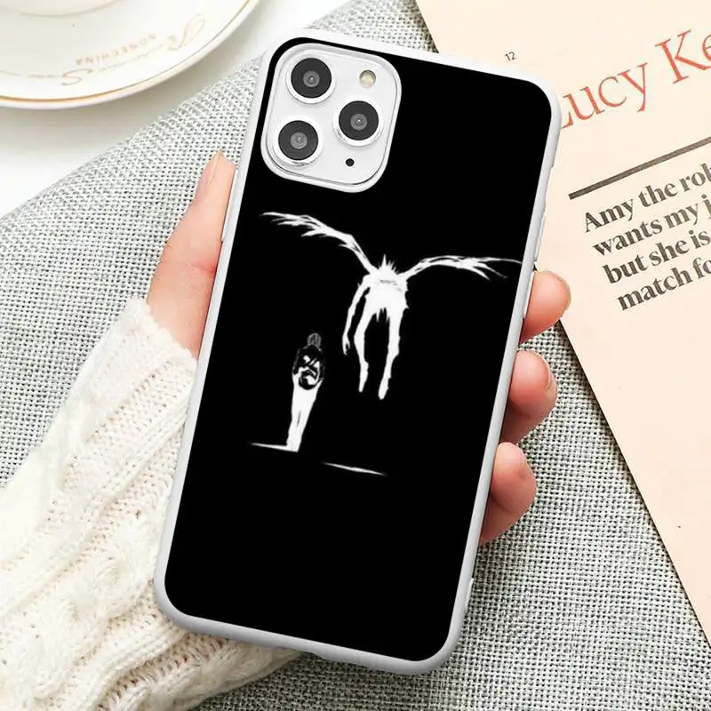 

Death Note Ryuk kira horror apple Phone Case Candy Color for iPhone 6 6S 7 8 11 12 XS X SE 2020 XR mini pro Plus MAX funda