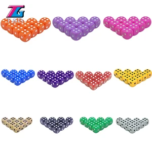 Набор игровых костей T  G, 16 мм, с закругленными углами, 10 шт.компл.