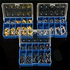 100 шт.компл. рыболовные крючки размера #3  12 рыболовные крючки из высокоуглеродистой стали с коробкой