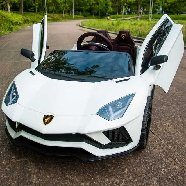 Model 1 Whtie Детский Электрический квадроцикл с двойным автомобилем с дистанционным управлением, детский автомобиль 1-3 игрушки 4-5 лет, может присесть два человека - Цвет: Model 1 Whtie
