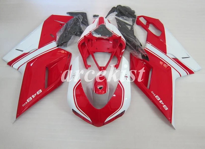 4 подарки Новый ABS Обтекатели комплект подходит для Дукат я 848 EVO 1098 1198 2007 2008 2009 2010