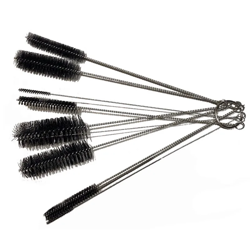 10 шт. нейлоновые щетки для труб набор соломы питьевой соломинки Чистые очки щетка